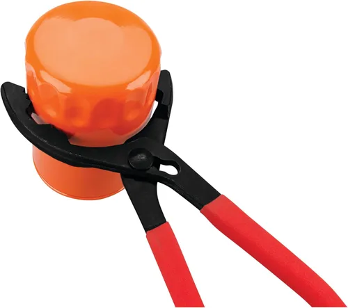 Miniatura 6 de Performance Tool W54311 Alicates grandes para filtro de aceite de mandíbula recta, 1-7/8 pulgadas a 4 pulgadas, ajustables, rojo/negro