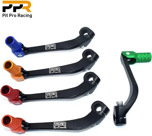 Miniatura 7 de Palanca de Cambios Plegable de Aleación de Aluminio, Palanca de Cambios Compatible con Motocicleta BSE CRF 110 Apollo TTR 125, Motocicleta de 50 cc