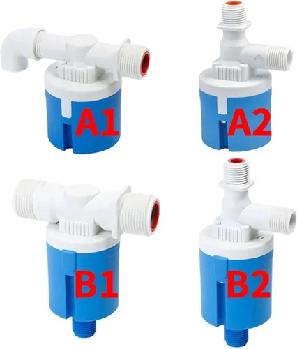 Miniatura 2 de 6pcs Water level controller, float ball valve switch, water stop valve, fully automatic water tower control valve 1/2" 3/4" 1 Inch(DN15,A1)