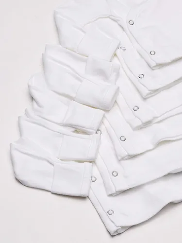 Miniatura 3 de Gerber Paquete de 6 camisas de manga larga con cierre lateral para bebé niña