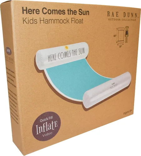 Miniatura 5 de Rae Dunn x CocoNut Float - Flotador de hamaca para niños, tamaño infantil, inflable, flotador de silla de montar y silla de descanso, versátil