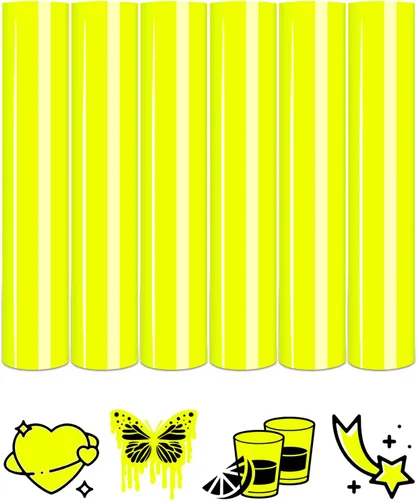 Miniatura 14 de Tintnut Vinilo de transferencia de calor de color brillante, 24 hojas de 12 x 10 pulgadas, vinilo multicolor para planchar para camisetas, bolsas