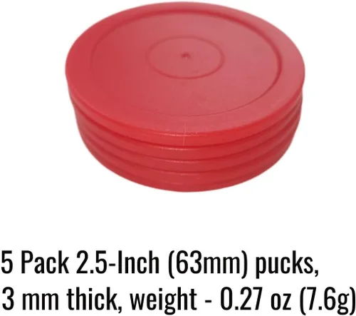 Miniatura 3 de 63mm Air Hockey Pucks, 3mm Thick, 7g