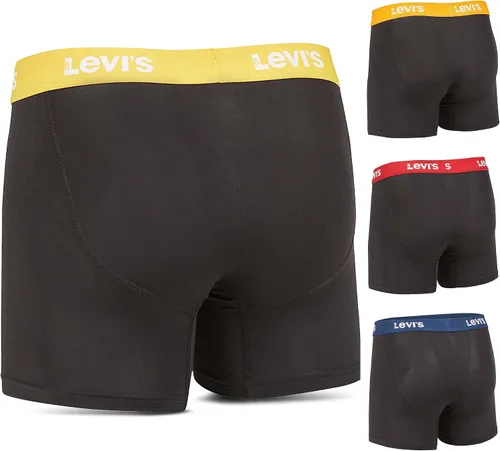 Miniatura 2 de Levi's Calzoncillos tipo bóxer de microfibra para hombre, ultra suaves, paquete de 4