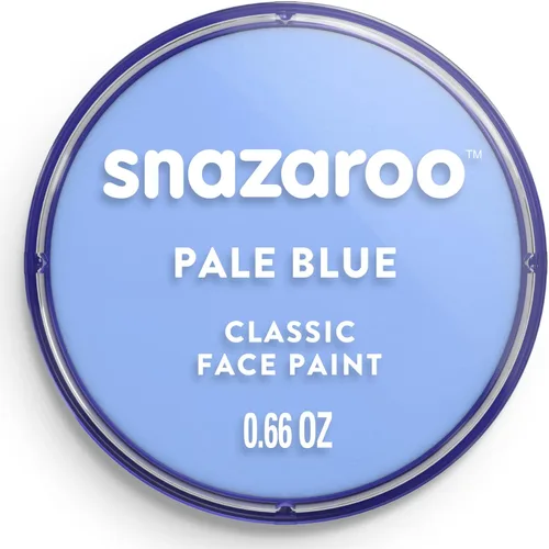 Miniatura 40 de Snazaroo - Pintura metálica para rostro y cuerpo, olla de 18,8 g (0,66 oz), plateada