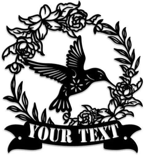 Miniatura 24 de MeMate Letrero de jardín para personalizar, letrero de granja de abejas, letrero de metal con nombre personalizado para amantes de las abejas