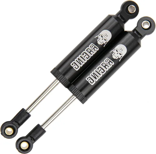 Miniatura 2 de Amortiguador de amortiguador interno de 3.543 in, amortiguadores de aleación de aluminio compatibles con Axial SCX10 90046 HSP HPI Traxxas TRX4 Negro