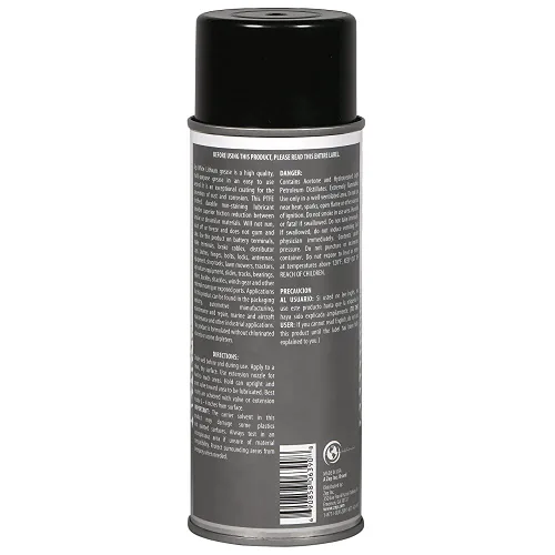 Miniatura 7 de Zep Grasa de litio blanca 11 oz 331701 (Caja de 12) Lubricante en aerosol multiusos para todas las aplicaciones de metal a metal