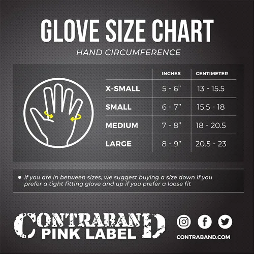 Miniatura 2 de Contraband Pink Label 5217 Design Series - Guantes de levantamiento y remo con estampado de camuflaje (par) – Ligero vegano medio acolchado