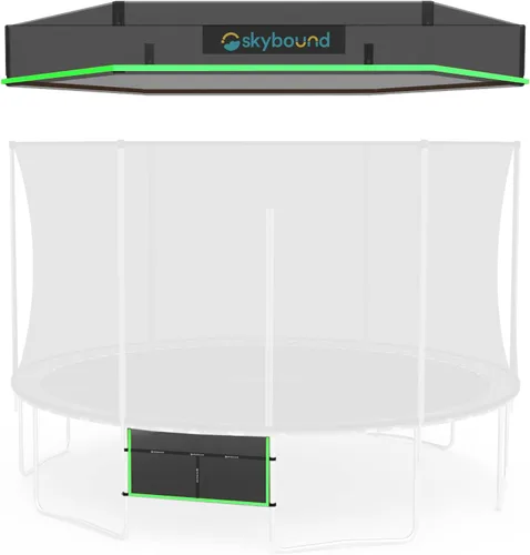 Miniatura 4 de SkyBound Funda de trampolín recreativo – Trampolín redondo al aire libre – Cubiertas de protección solar resistentes para trampolines redondos