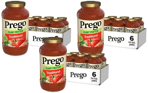 Miniatura 29 de Prego Tomate grueso con salsa de pasta de ajo y cebolla, tarro de 24 onzas