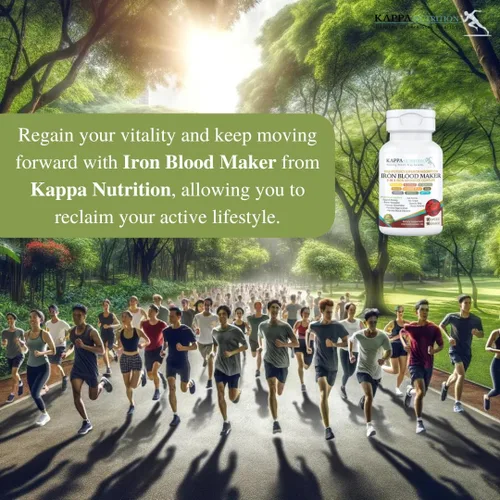 Miniatura 8 de KAPPA NUTRITION Hierro 26mg, Vitamina C y Naranja 150mg, Ácido Fólico 667mcg DFE, Vitamina B12, Remolacha, Levadura de Cerveza, Brócoli y Aceite MCT