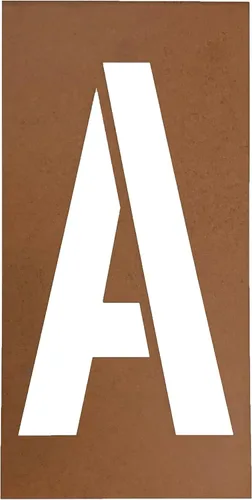 Miniatura 4 de Plantilla de letras grandes Elige tus propias letras y números Plantillas de números grandes Plantillas grandes para estacionamiento