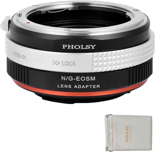 Miniatura 19 de PHOLSY Adaptador de montaje de lente Leica M a EF-M Compatible con Leica M, Zeiss ZM, VM Lens a Canon EF-M (EOS M) Mount Camera Body Leica M a EOS M