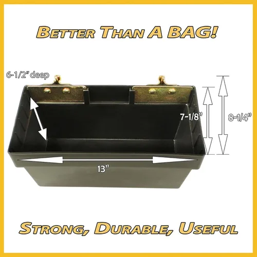 Miniatura 4 de DC Cargo Mall Gran contenedor de almacenamiento E Track – Organizador de canasta E Track resistente – Accesorios E Track compactos para remolques