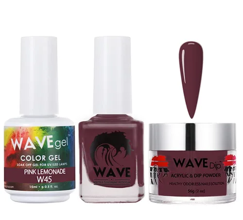 Miniatura 51 de WAVEGEL - Juego de gel de remojo, laca de uñas y polvo acrílico a juego - Colección Simplicity - #P109 Blizzard