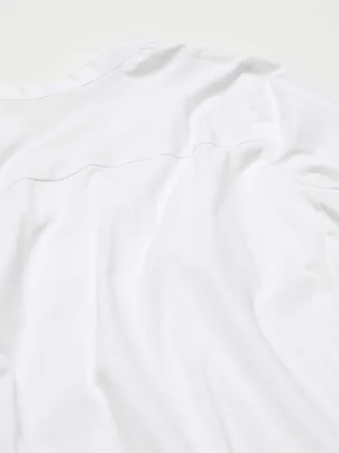 Miniatura 6 de Calvin Klein Camisa combinada de punto sin hierro para mujer de talla grande, Blanco