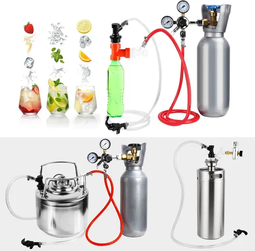 Miniatura 6 de MRbrew Kit de montaje de línea de cerveza con cerradura de bola de 5 pies, línea líquida de 3/16 pulgadas con grifo de picnic, tubo de preparación