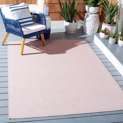 Miniatura 14 de SAFAVIEH Courtyard Collection CY8520 - Alfombra decorativa sólida para interiores y exteriores, impermeable, fácil limpieza, 2 x 3 pies 7 pulgadas