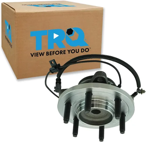 Miniatura 19 de TRQ Cojinete de rueda delantera y conjunto de cubo con sensor ABS compatible con Toyota Sequoia 2008-2022 Tundra 2007-2021
