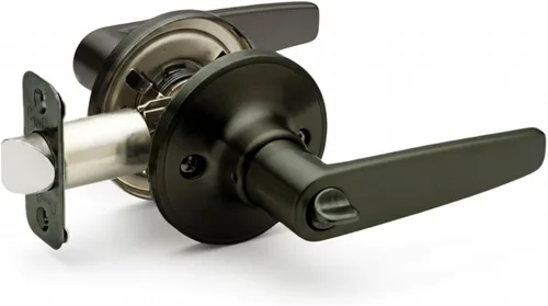 Miniatura 14 de Copper Creek DL1230SS - Palanca de puerta Daley con función de privacidad, acabado satinado inoxidable