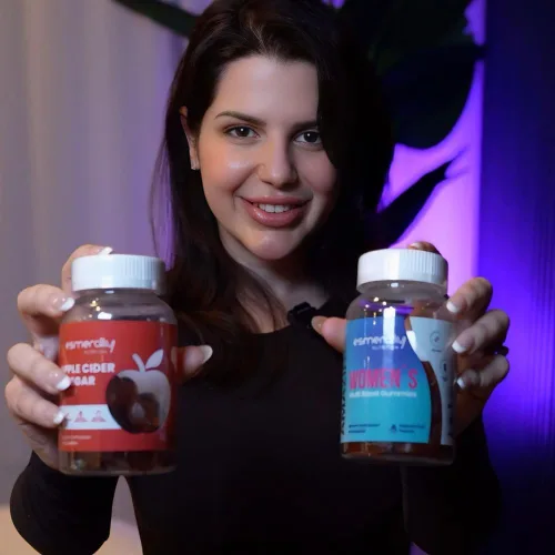 Miniatura 4 de Paquete de 6 multivitamínicos para mujer - Gomitas de vinagre de sidra de manzana - 360 gomitas multivitamínicas - Vitaminas para mujeres - Sabor a