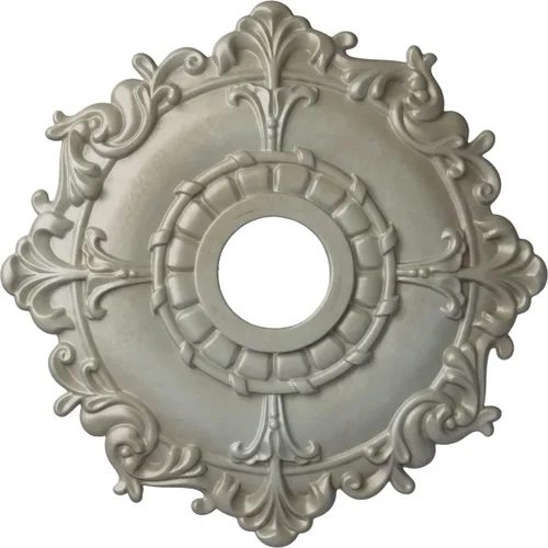 Miniatura 56 de Ekena Millwork CM18RL medallón de techo Riley de 18 in (diam. ext.) x 3 1/2 in (diam. int.) x 1 1/2 in, CM18RL Primed