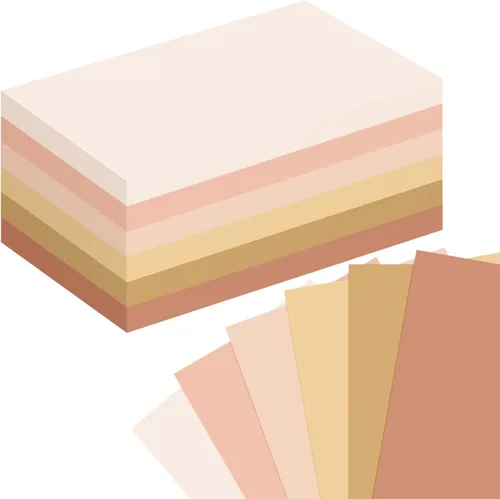 Miniatura 20 de Fainne 300 piezas de 5 x 8 pulgadas, tarjetas de índice en blanco, 180 g/m², cartulina gruesa, colores surtidos, tarjetas en blanco de neón
