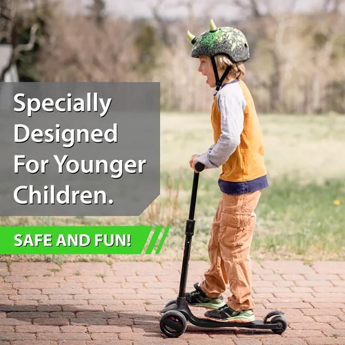 Miniatura 4 de New-Bounce Scooters para niños pequeños – Scooter de 3 ruedas para niños con manubrio ajustable – El GoScoot MAX es perfecto para niños y niños