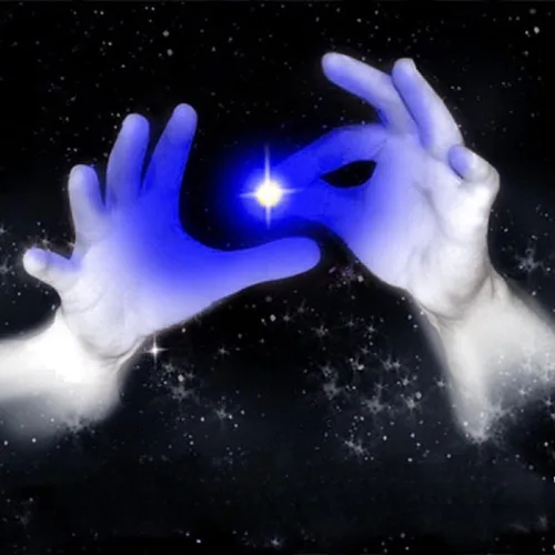 Miniatura 2 de MilesMagic Juego de 2 luces mágicas con punta de pulgar Luces de todas partes Luces intermitentes fáciles de hacer desde cualquier lugar de Azul