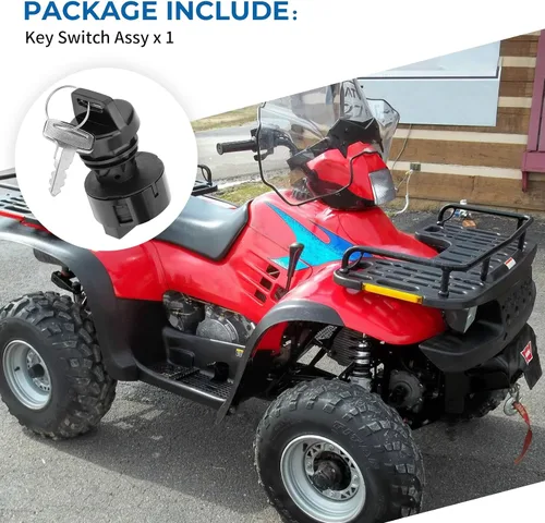 Miniatura 6 de M MATI Interruptor de llave de encendido 2 posiciones 4 pines para Polaris 2000-2001 Sportsman Scrambler Magnum Trail Blazer Trail Boss Xpedition