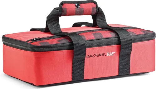 Miniatura 10 de Rachael Ray Lasagna Lugger, Thermal Insulated Casserole Carrier for Hot or Cold Food, Lugger Tote for Potluck, Parties, Picnic, and Cookouts, Fits