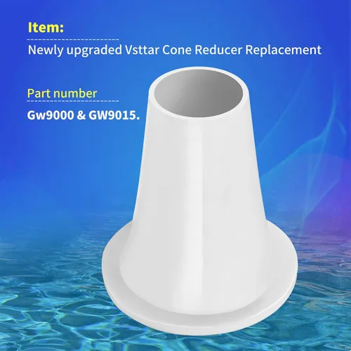 Miniatura 2 de Reemplazo de reductor de cono GW9000 GW9015 mejorado, adaptador reductor de limpiador automático de piscina/spa compatible con Pentair Kreepy Krauly