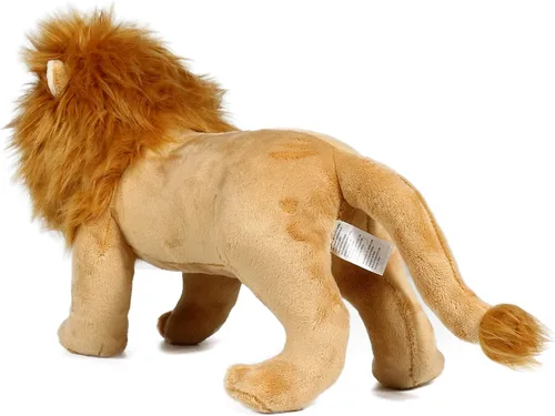 Miniatura 4 de Ice King Bear Peluche de león, juguete de peluche realista, 12 pulgadas de longitud