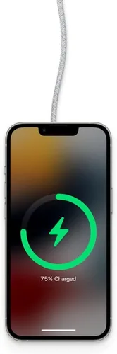 Miniatura 2 de Belkin Cargador inalámbrico, carga rápida de hasta 15 W con módulo oficial hecho para MagSafe y estilo de almohadilla, soporte de metal para iPhone