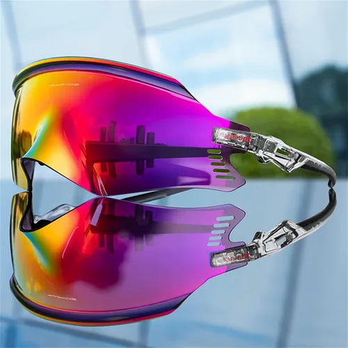 Miniatura 4 de KAPVOE Gafas de Ciclismo Gafas de Sol para Bicicleta de Montaña MTB Gafas Protectoras de Motocicleta a Prueba de Viento Hombres Mujeres Triatlón
