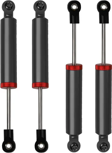 4 piezas de amortiguadores de choque para coche RC, amortiguadores de resorte interno, piezas de actualización compatibles con Axial SCX10 Traxxas