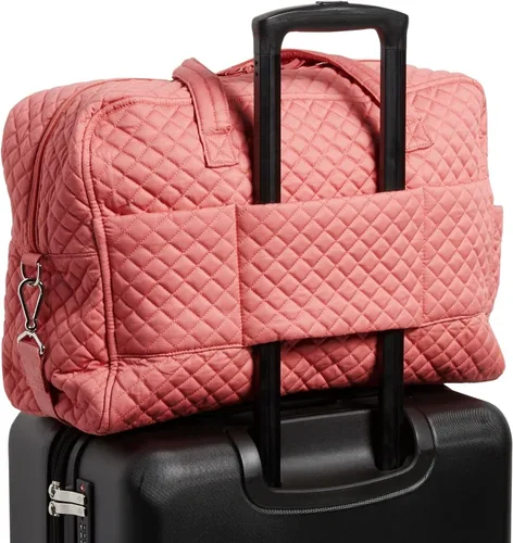 Miniatura 4 de Vera Bradley - Bolsa de viaje de fin de semana Weekender de algodón para mujer