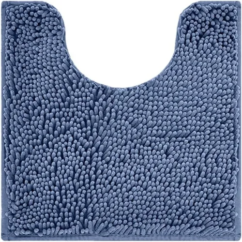 Miniatura 18 de Reyox Tapete de baño de felpilla, tapetes para inodoro en forma de U, tapete de baño de felpa suave, absorbente y peludo, tapete de contorno