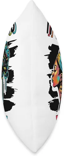 Miniatura 2 de Locs Afro Dreadlocks Love Natural Beauty Hair It's the Locs for Me Afro Hair - Almohada negra americana africana, 16 x 16 pulgadas, multicolor