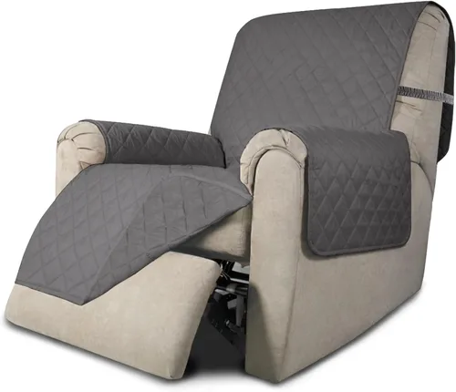 Miniatura 17 de Easy-Going - Funda para sofá, futón y sillón sin reposabrazos, reversible, resistente al agua, para mascotas y niños (azul oscuro/azul claro)