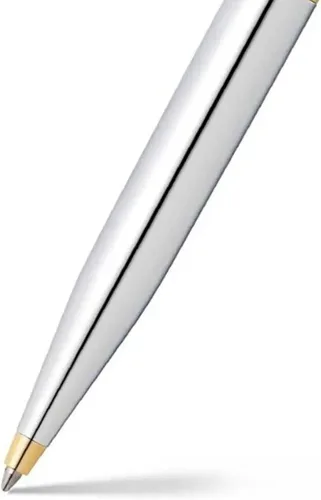 Miniatura 2 de Sheaffer VFM - Bolígrafo de bola cromado con detalles en tono dorado cromado/dorado