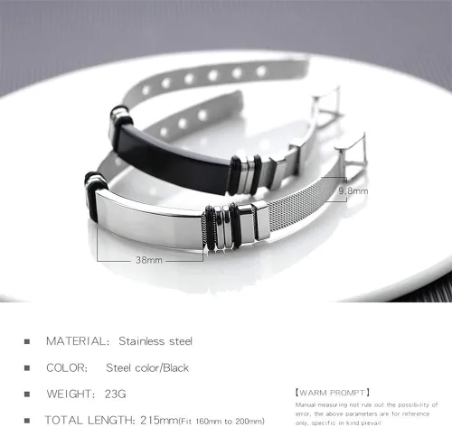 Miniatura 3 de Pulsera de fotos personalizada con imagen personalizada para él ella pulsera de imagen con fecha de nombre personalizado pulsera de identificación