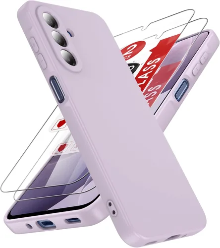 Miniatura 46 de LeYi Funda para Motorola Moto G Play 4G 2024: Funda para Moto G Play 4G 2024 con funda delgada y antiarañazos, silicona líquida a prueba de golpes