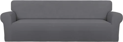 Miniatura 91 de PureFit - Funda superelástica con bolsillo p/protección de sofá/sillón - Suave cubierta de elastano antideslizante, lavable, c/base elástica, apta
