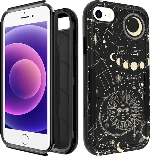 Miniatura 63 de para iPhone 11 - Funda para mujeres y niñas, diseño único estético, mariposa azul kawaii para adolescentes, funda protectora resistente, dura, a