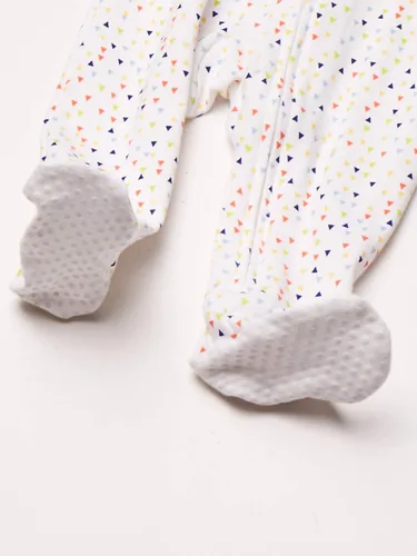 Miniatura 4 de Tienda Essentials Unisex Babies' Footed Zip-Front Sleep and Play, Multipacks
