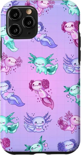 Miniatura 28 de Funda con patrón Axolotl para iPhone 12/12 Pro