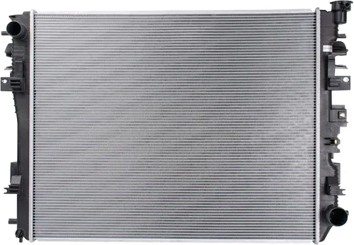 Miniatura 116 de TRQ Radiador de 1 fila de núcleo de aluminio de 26.5 pulgadas de ancho de núcleo compatible con Chevrolet Captiva Sport 2012-2015 Saturn Vue