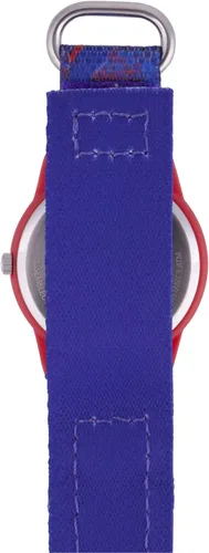 Miniatura 3 de Marvel Spider-Man - Reloj analógico de cuarzo con correa de nailon para niños Rojo Reloj analógico Spider-Man